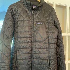 Patagonia Long Black Winter Coat XL
